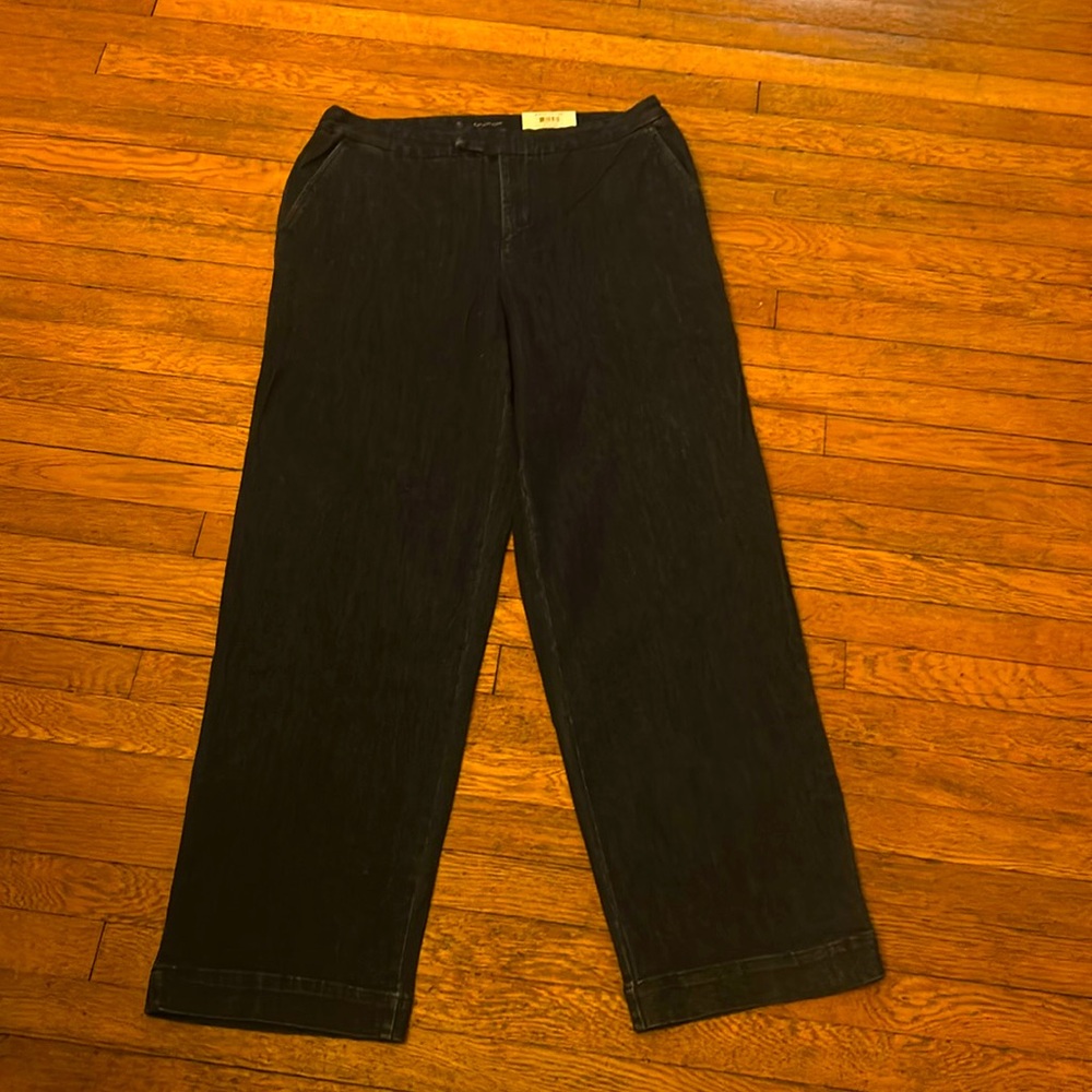 Charter Club Women's Straight Leg Jeans - Black